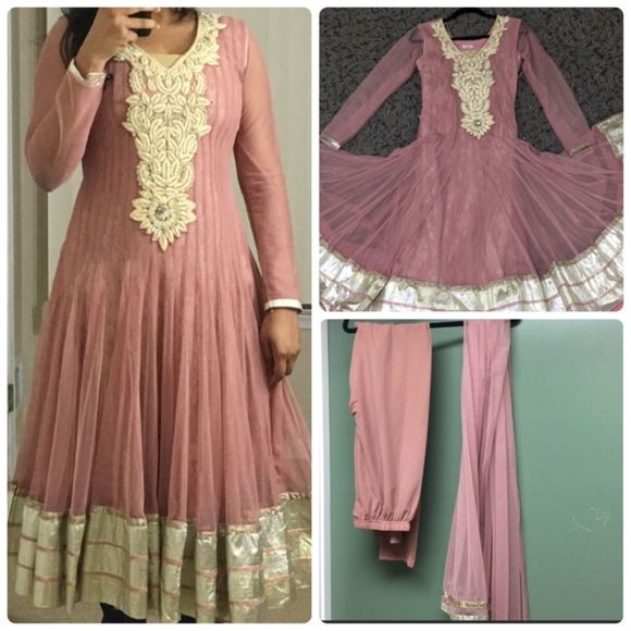 Gorgeous Anarkali Churidar Salwaar Kameez - Picture 7 of 10